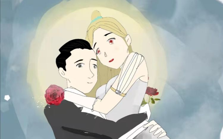 熙娅与铭 金金如悦 漫画封面