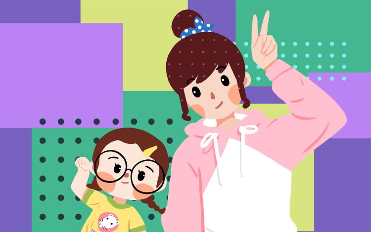 爆笑两姐妹 大菠菜菜菜 漫画封面