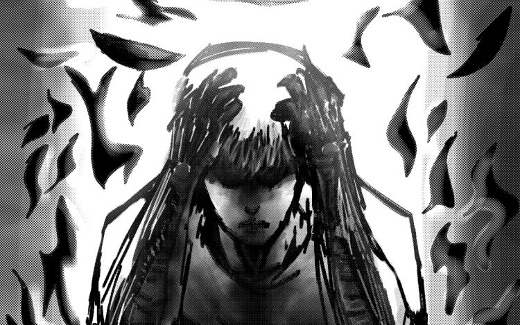 独眼殁（初版） 者手绘 漫画封面