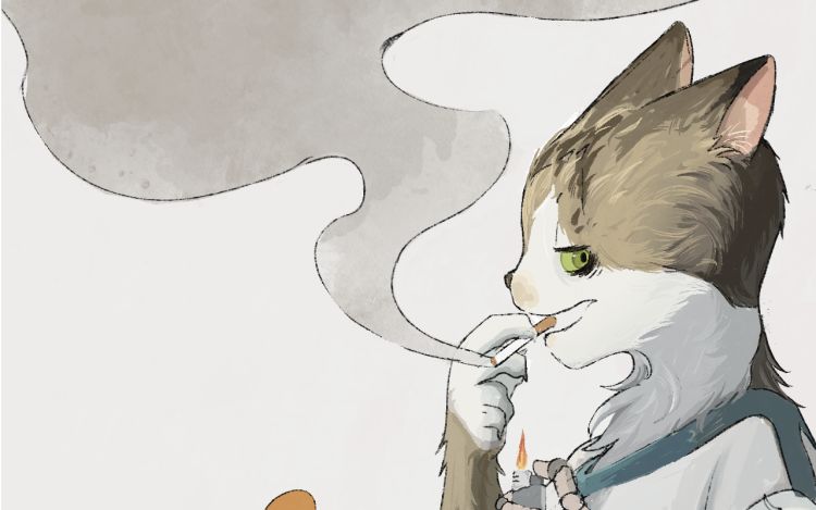 猫眼看民俗 猫小盐 漫画封面