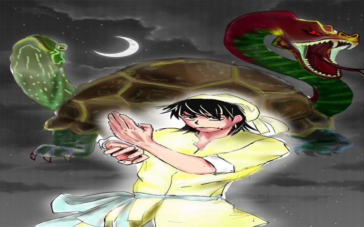 玄龟少年 核桃小七 漫画封面