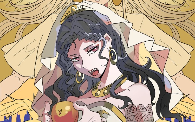 王后竟是吸血鬼 话唠新叶爱摸鱼 漫画封面