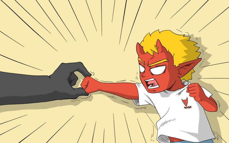 生而为魔 对三要不要 漫画封面