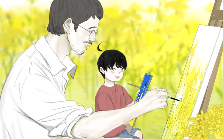 画家的救赎 弯水条鱼 漫画封面