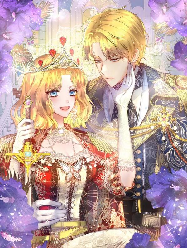 皇女，疯花绽放 [db:作者] 漫画封面