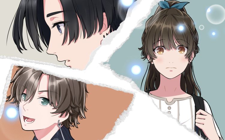 相逢不晚转校生 一只猫经过 漫画封面