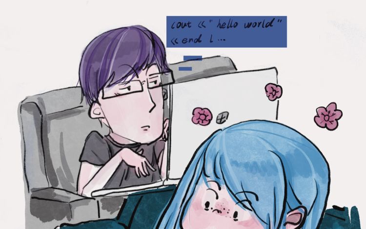 码农与画画人的异地恋日常 多一夭多一 漫画封面