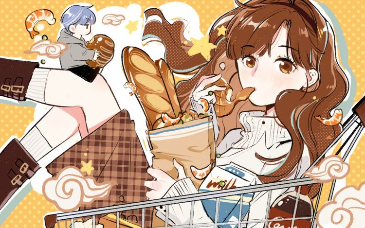 神明请吃饭 HAHA尼 漫画封面