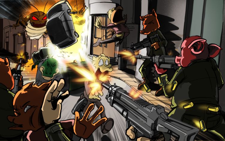 秀逗特工 很一般_CUwkiA 漫画封面