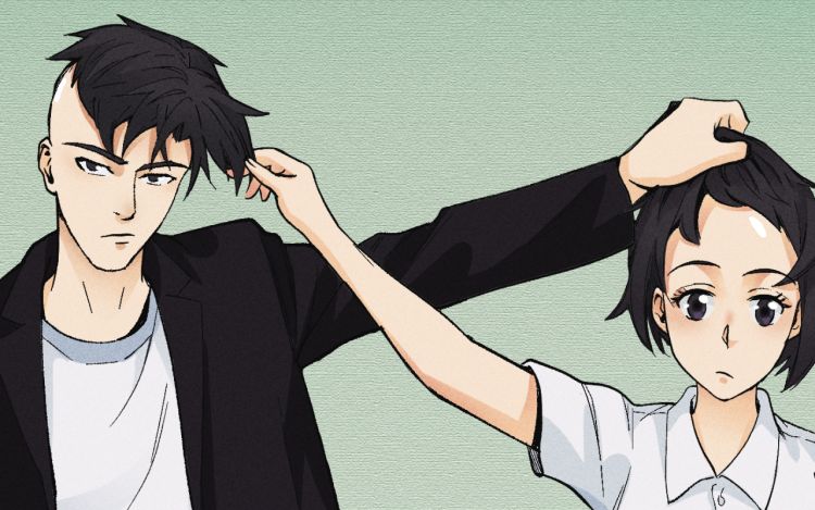 秃然爱上你 齐昂强 漫画封面