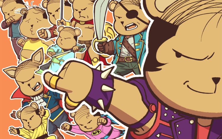 秃突熊D-Bear 喵二艺动漫 漫画封面