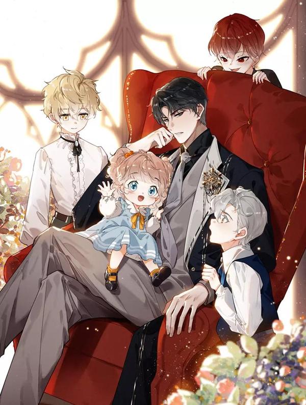 穿成团子后，反派一家都想杀我！ [db:作者] 漫画封面