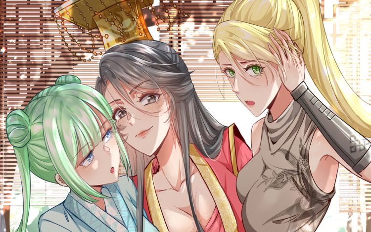 穿越成女帝的直男要怎么打江山 魔山映画 漫画封面