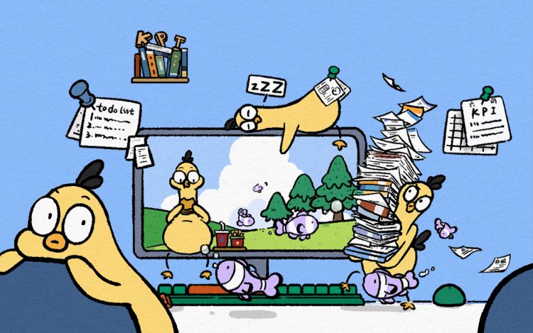 算了，不奋斗就躺平！ 突突突_eoXls4 漫画封面