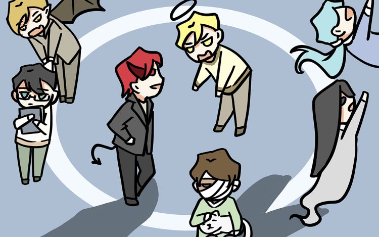 精怪日常 咸世游鱼 漫画封面