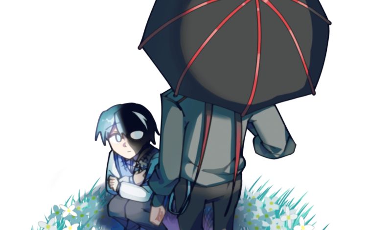 繁影暗华 冰凌蓝心 漫画封面