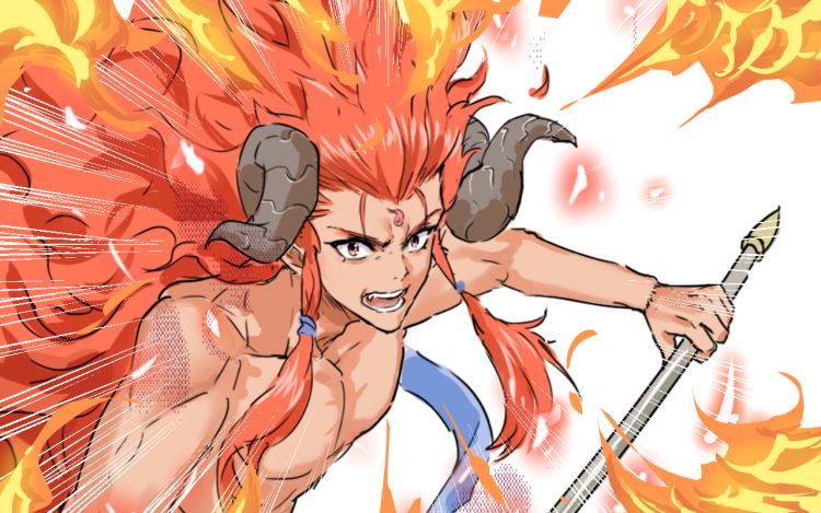 红孩儿·圣婴归来 动漫艺术家馆长 漫画封面