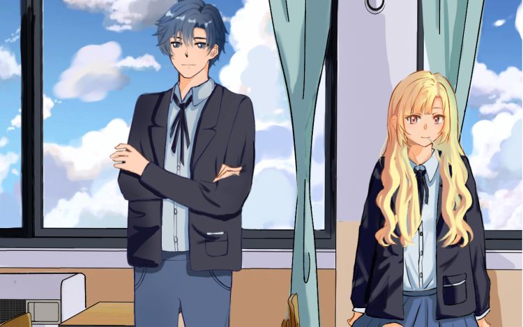 纯爱战士的高中生活 牛奶不牛_ 漫画封面