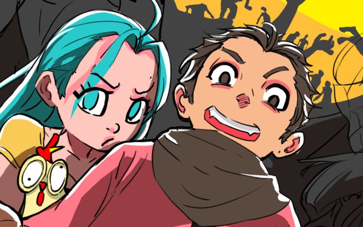 终末的对局 Hotgg 漫画封面