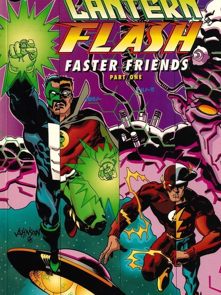 绿灯侠与闪电侠：神速拍档 [db:作者] 漫画封面