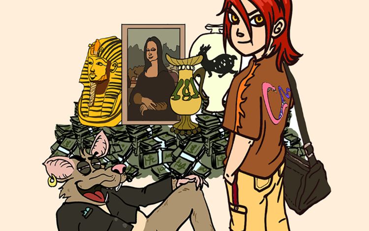 美女老鼠偷东西 小陈诺诺子_ 漫画封面