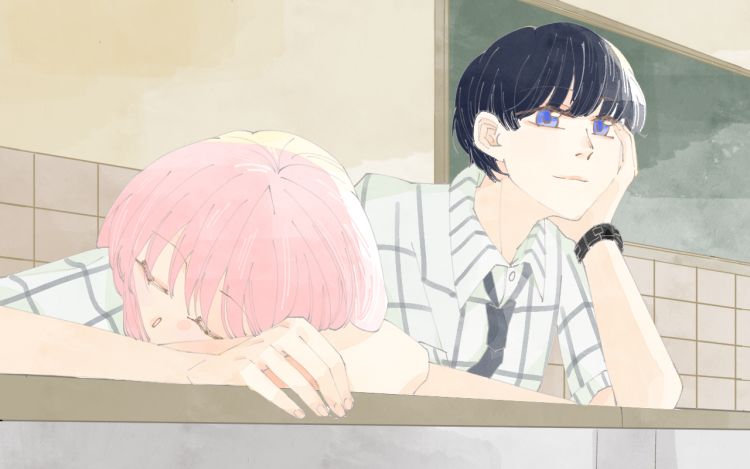 自寒涟清夜 特困生散翼 漫画封面