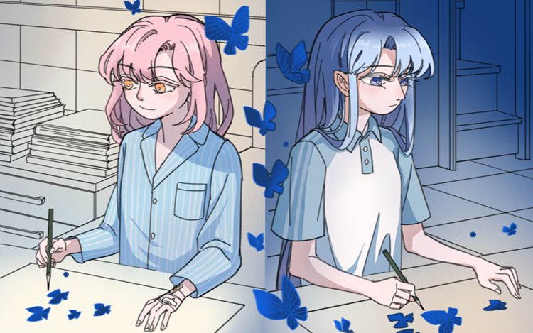 致世上的另一个我 喵大--- 漫画封面