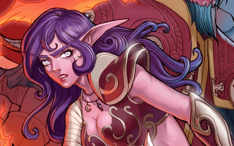 艾泽拉斯苍穹之下 苍穹之光彩 漫画封面