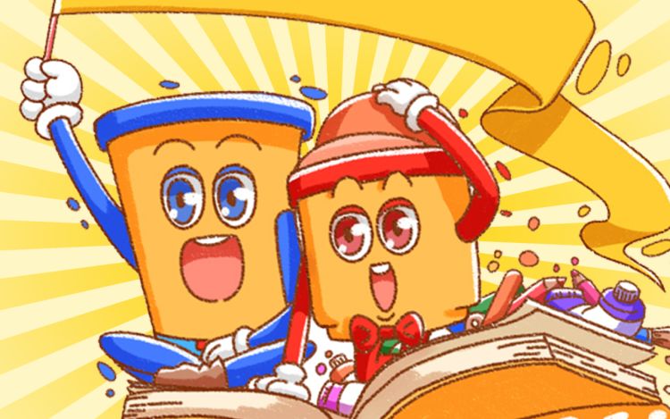 艾艾与力力的日常 彩格DIY 漫画封面