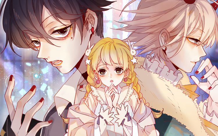 花与隐匿之乌 薄川酒酒子 漫画封面