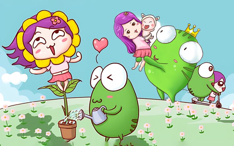 花花向阳 向阳花-花花 漫画封面