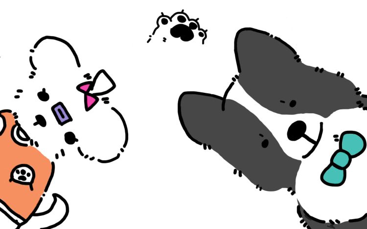 莱卡与米粒 YvonneBear 漫画封面