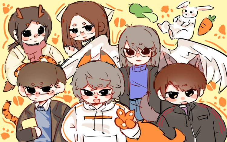 萌兽校园 眼镜_glasses 漫画封面