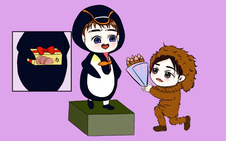 萌萌与闹闹 KEIMOON 漫画封面