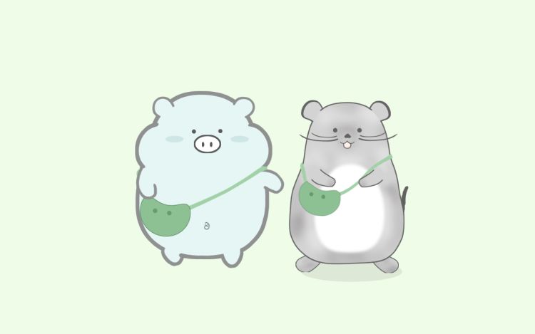 蓝猪灰鼠 绿豆蓝 漫画封面