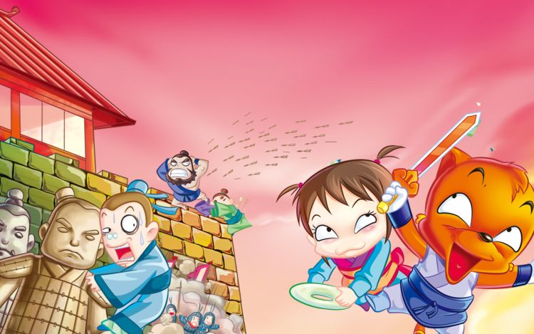 虹猫蓝兔历史探秘漫画系列之失落的宝物 虹猫蓝兔 漫画封面