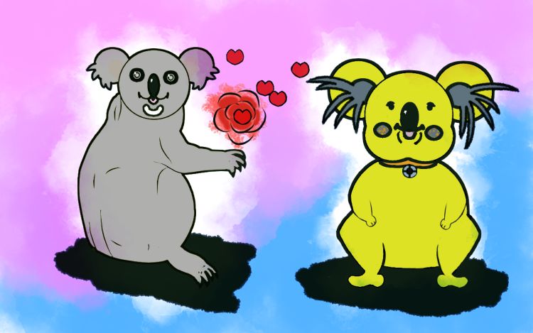 蛋黄的考拉 巴斗猫 漫画封面