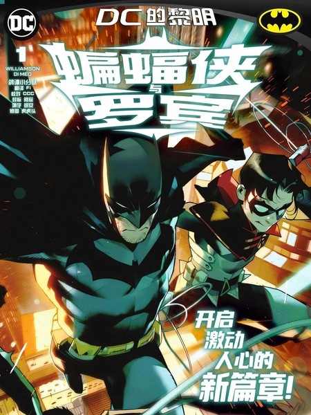 蝙蝠侠与罗宾v3 [db:作者] 漫画封面