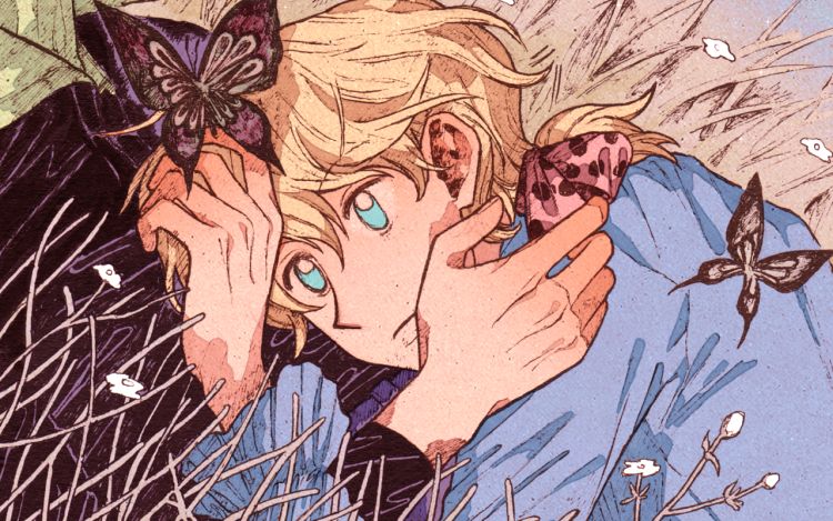 蝴蝶手记 跟随小狗 漫画封面