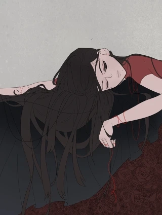 褶皱 [db:作者] 漫画封面