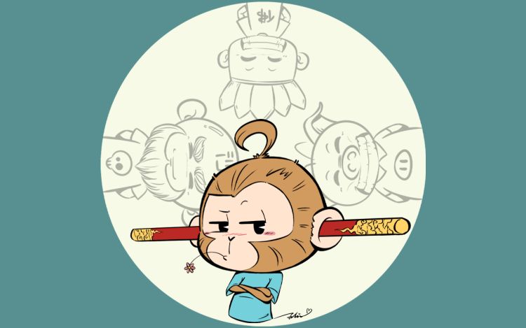 西游记事本 刘佰万 漫画封面