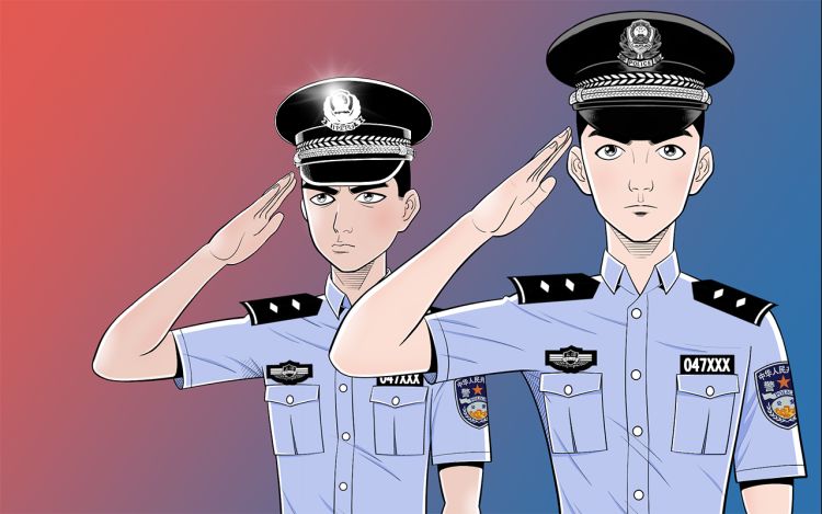 警察的武力使用原则 柏sir漫画 漫画封面