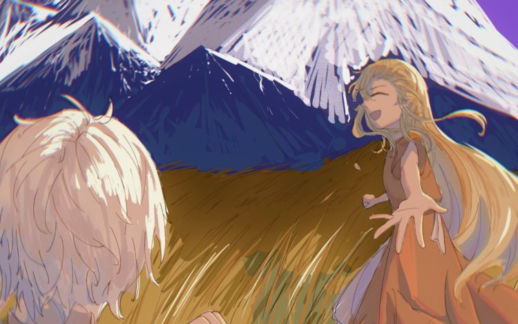 记忆随他归往北方 蓝焰啊 漫画封面