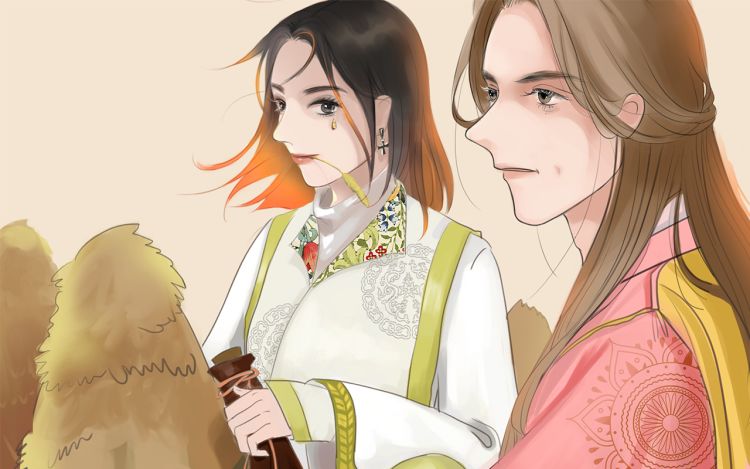 误闯丝绸之路 火苗苗HMM 漫画封面