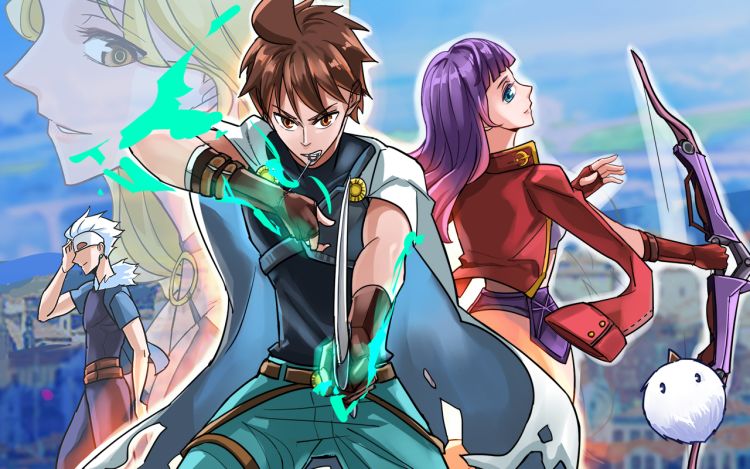 负战力英雄 逝彼百泉 漫画封面