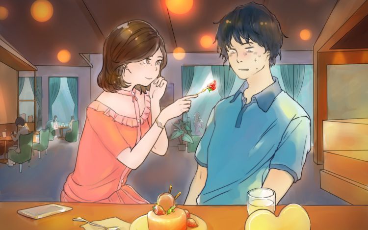 贫穷的我不敢谈恋爱 米幼微 漫画封面