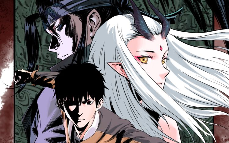 赤古幽兰 两可君 漫画封面