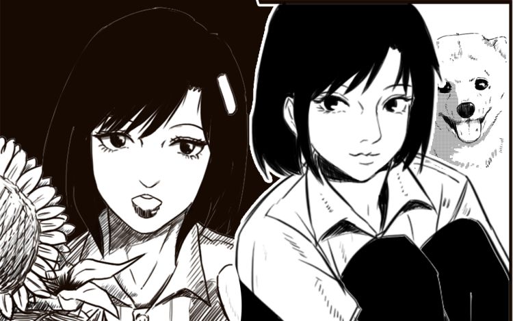 跟女儿的约定 狰狞的黑猫 漫画封面