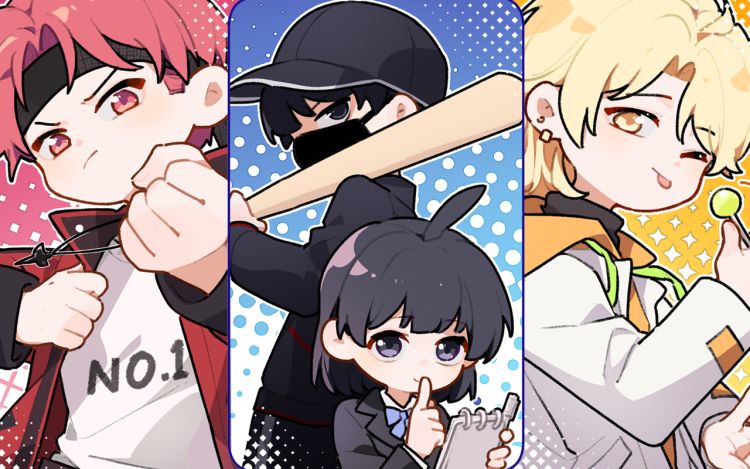 路人甲拒绝制霸校园 麻兔猫猫头 漫画封面