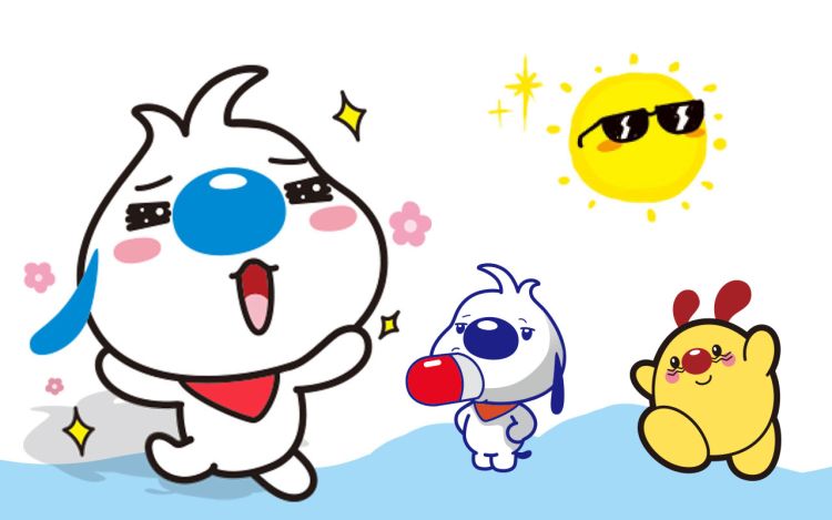 辛巴狗日常漫画 辛巴狗和哈米兔 漫画封面